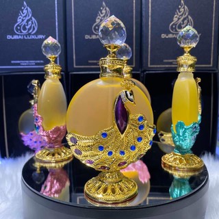 Tinh dầu dubai con công 4 màu 35ml cao cấp kèm hộp và túi xách sang trọng, thơm dai - HT Market Ship Nhanh Toàn Quốc