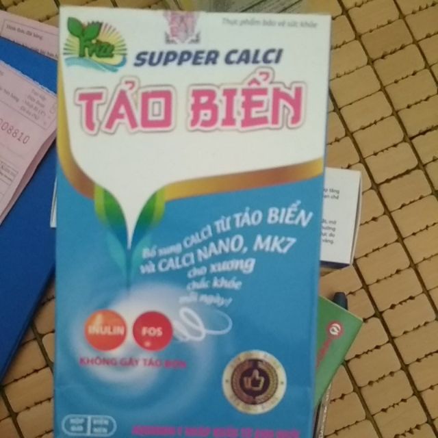 Calci tảo biển nano