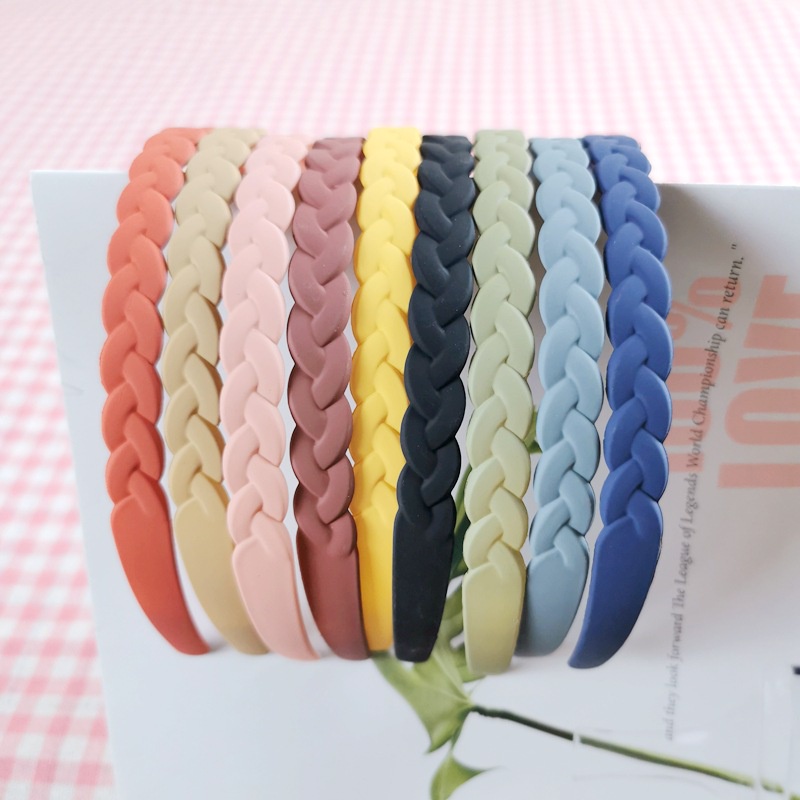 Cài tóc thắt bím bằng nhựa phong cách hàn quốc đơn giản CA15