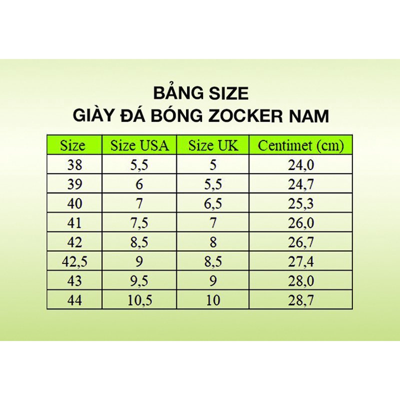 Giày Đá Bóng Sân Cỏ Nhân Tạo Zocker INSPIRE Orange thương hiệu Việt Giúp Ôm Chân-Bám Sân-Tăng Lực Sút, Tặng Kèm Tất
