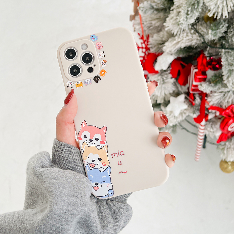Ốp Điện Thoại Silicone Hình Chú Chó Dễ Thương Cho Iphone 12 Pro Max Mini Iphone Se2020 11pro Max Ix Xr Xs Max 7 8 Plus | BigBuy360 - bigbuy360.vn