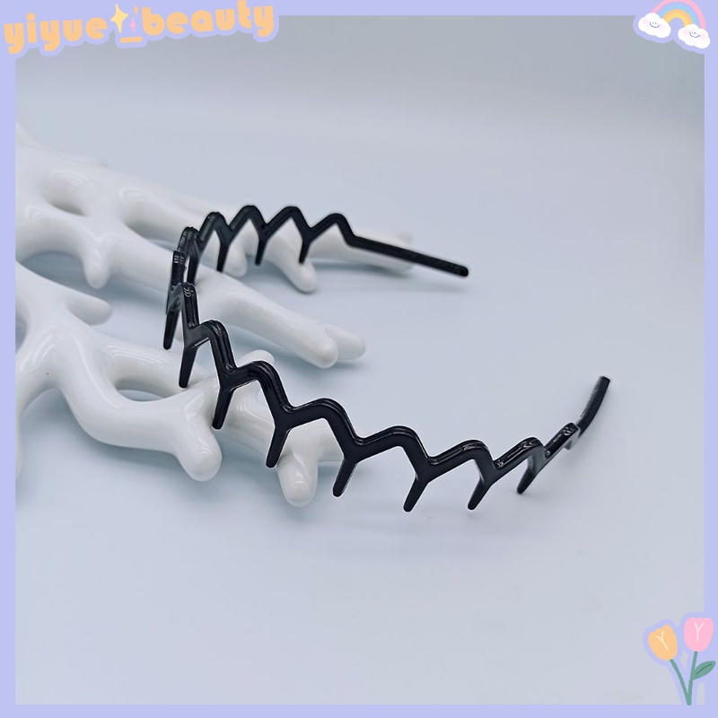 Băng Đô Cài Tóc Bằng Resin Mặt Nhám Màu Trơn Chống Trượt Thời Trang Cho Nữ