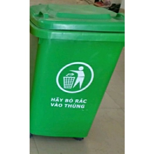 Thùng rác  60 lít loại dày nhất và chắc chắn nhất