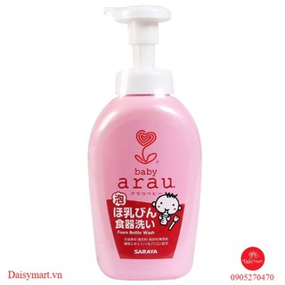 Nước rửa bình sữa Arau baby