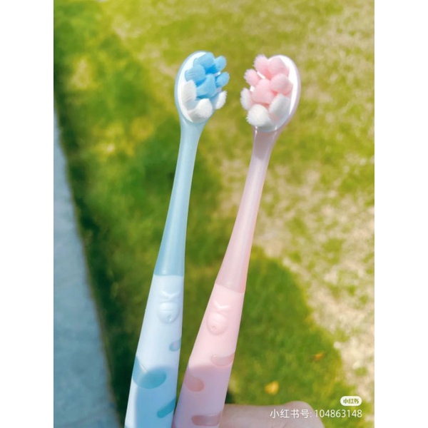 Có sẵn - bàn chải đánh răng chân mèo cute dễ thương