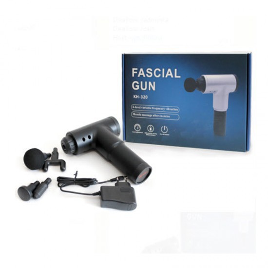 Súng massage toàn thân 6 đầu fascial gun kh 320