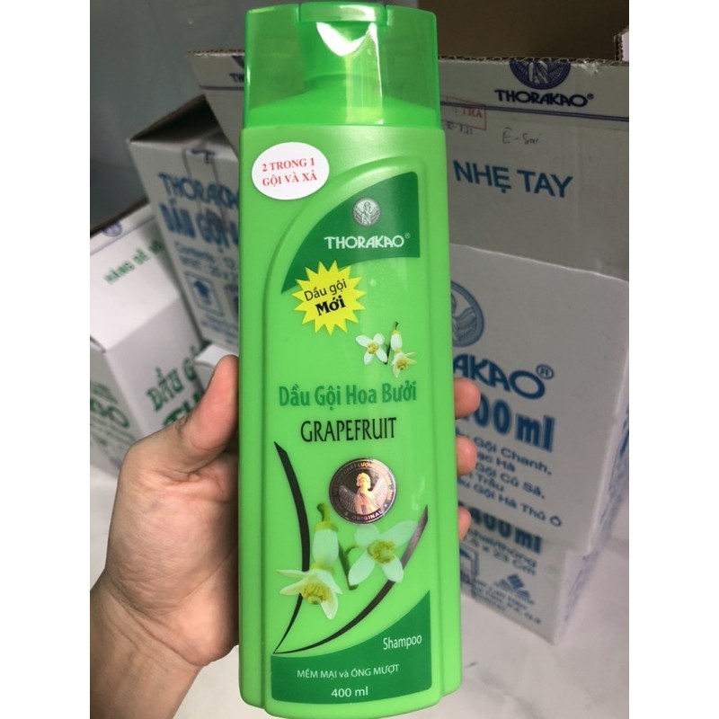 DẦU GỘI ĐẦU HOA BƯỞI THORAKAO 400ml