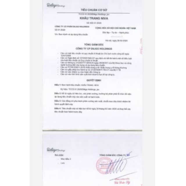 Hộp 50 Khẩu Trang Niva 4 lớp (có ảnh thật, hàng thật 100%)