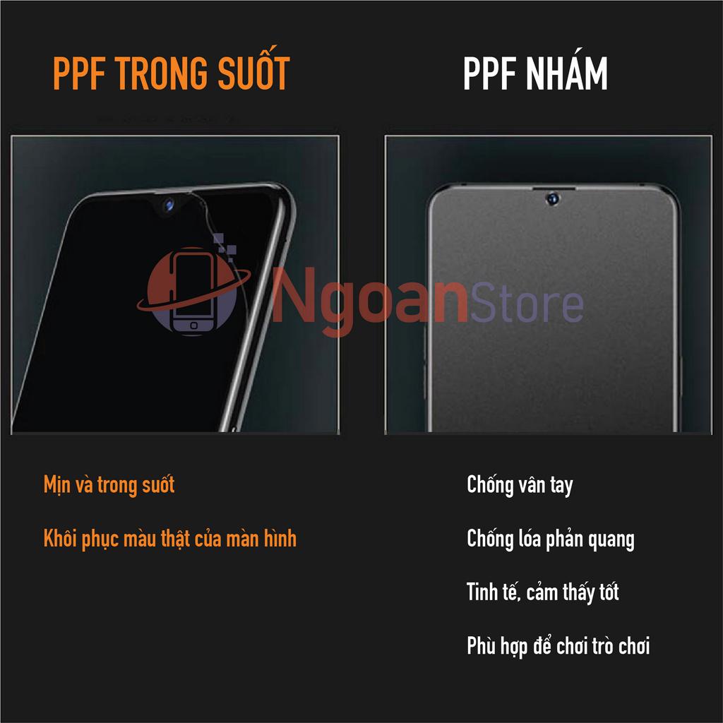 Miếng dán PPF Samsung Galaxy Tab S7 FE S7 S7+ chống bám vân tay phục hồi vết xước  - Ngoan Store
