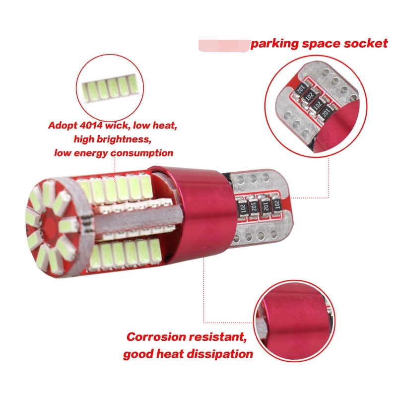 Ô Tô Bóng Đèn Led T10 Cob W5W Cho Xe Hơi đèn Led