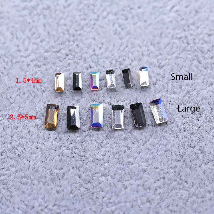 Mới Set 50 Viên Đá 3D Lấp Lánh Đính Móng Nghệ Thuật