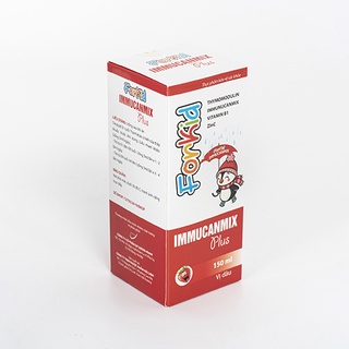 Siro Immucanmix For Kids Plus (150ml) vị dâu, tăng sức đề kháng, tăng cường miễn dịch tự nhiên cho cơ thể bé