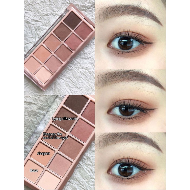 [Hàng mới về] Bảng phấn mắt DIKALU 10 màu sắc long lanh lấp lánh | BigBuy360 - bigbuy360.vn