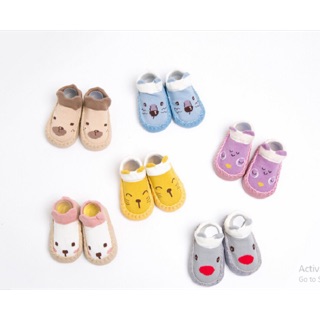 Giầy vớ cổ ngắn cho bé