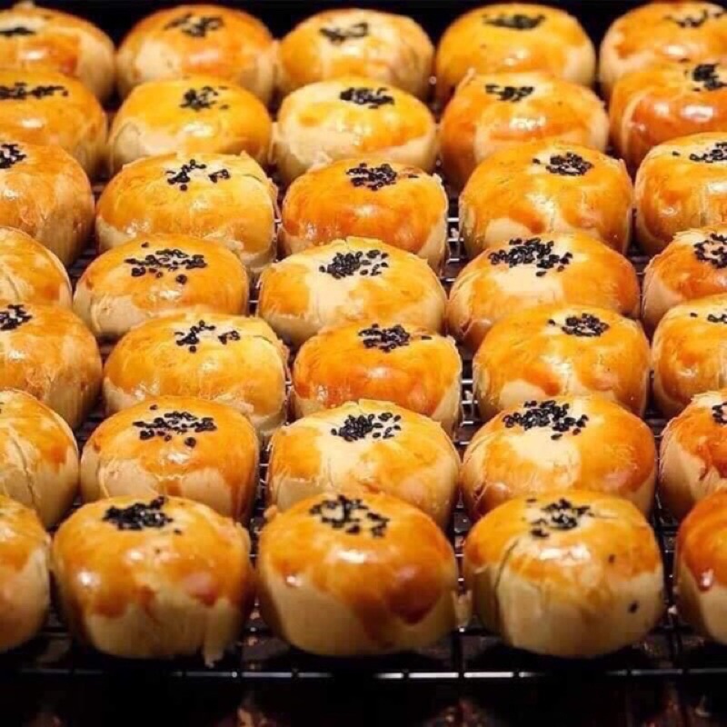 [Rẻ Vô Địch]500gr(khoảng 9cái)Bánh Trứng Muối Chảy đài loan-Đồ Ăn Vặt Nội mix vị