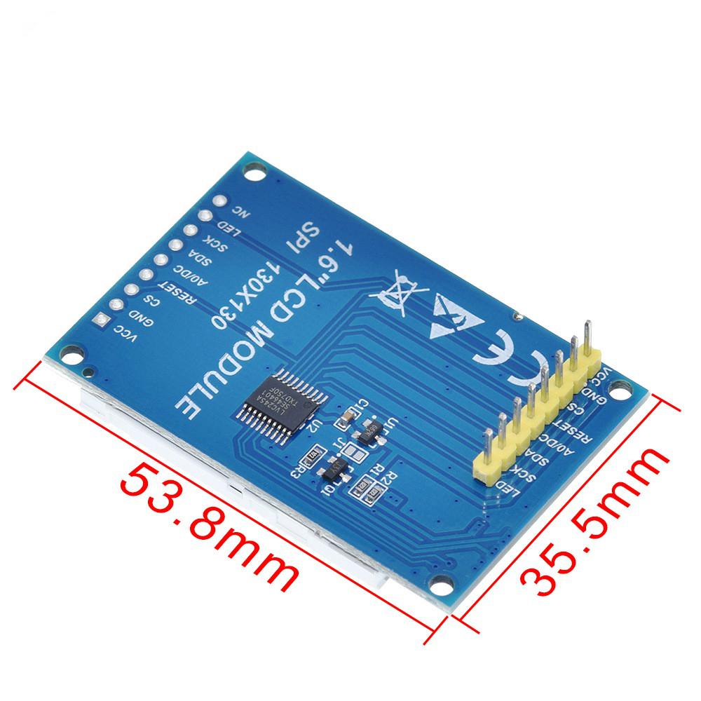 Mô Đun Màn Hình Tft Ips Oled 1.6 "Tft Ips Oled Hiển Thị Màn Hình Lcd 130x130 Cho Arduino