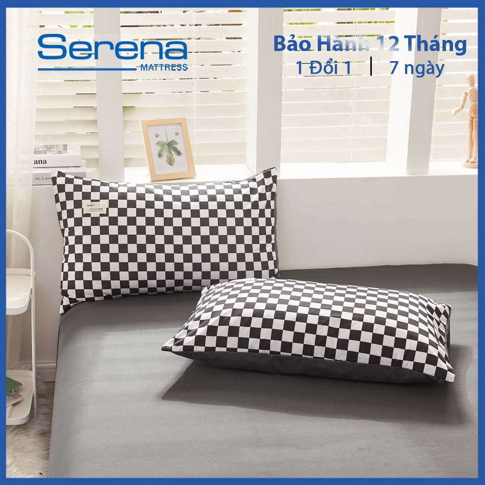 Bộ Ga Giường 5 Món Tici SERENA Chăn Ga Gối Đệm Drap Trải Giường Cao Cấp Set Chăn Ga Gối - Hệ Thống Nệm