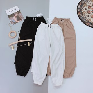 Quần jogger đũi bo gấu