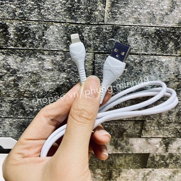 Dây cáp sạc Hoco X37 đầu Lightning/Type C/Micro USB dùng sạc Iphone/Andoird/Samsung - Cam kết hình thật