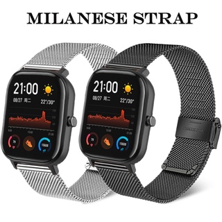 Dây Đeo Inox Milanese Cho Đồng Hồ Thông Minh Xiaomi Huami Amazfit Bip S U Lite GTS 2 Mini / GTR 42mm 20mm