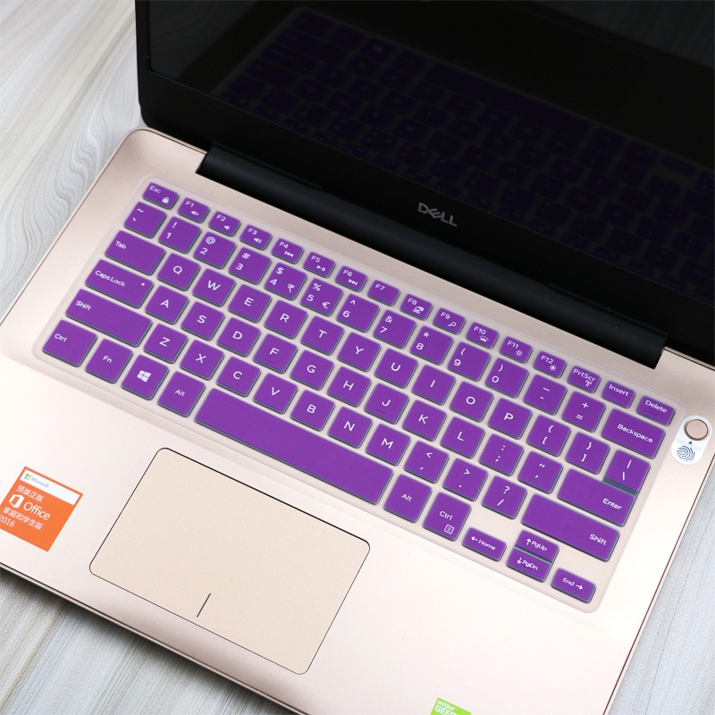 Miếng dán bảo vệ bàn phím bằng silicon 14inch Dell 3480 Ran 5000 Vostro Inspiron 5481 5488