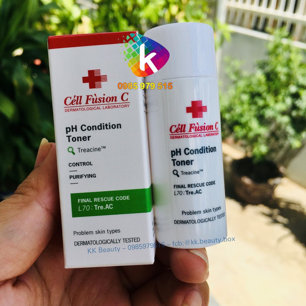 Nước Cân Bằng Cell Fusion C pH Condition Toner / Nước hoa hồng