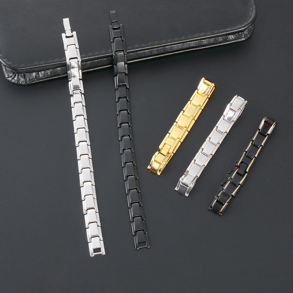 Vòng đeo tay UPSTOP bằng nam châm + hợp kim có thể tháo ra hỗ trợ chăm sóc sức khỏe kiểu dáng thời trang