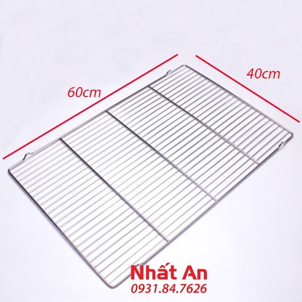 Rack phơi bánh inox 40x60cm (Có 2 loại)