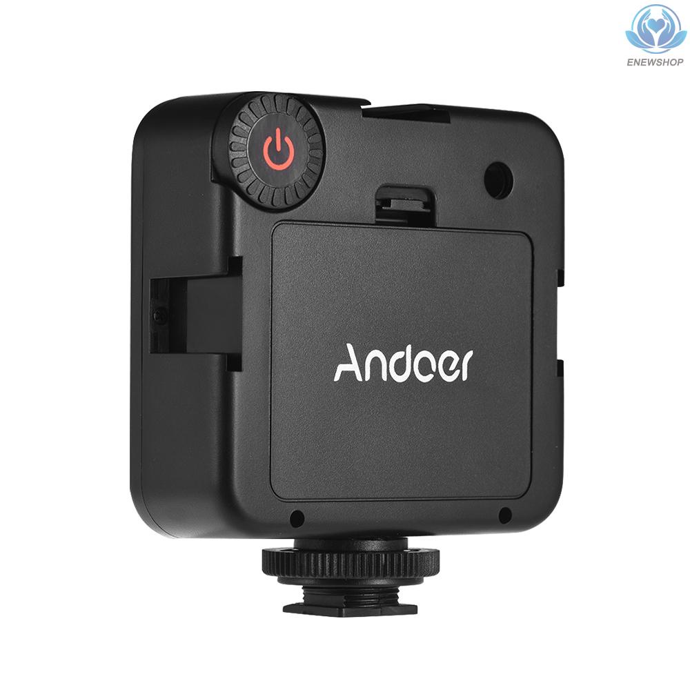 Bảng Đèn Led Andoer W81 Mini 6.5w 6000k Ổn Định Camera Cho Dji Ronin-S Osmo Mobile 2 Zhiyun Smooth 4 Gimbal Canon Nikon Sony Dslr