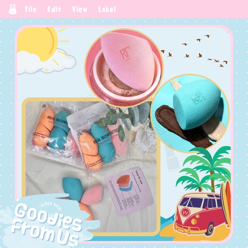 Sponge đánh nền Real Techniques - Sponge SALE 50% !!