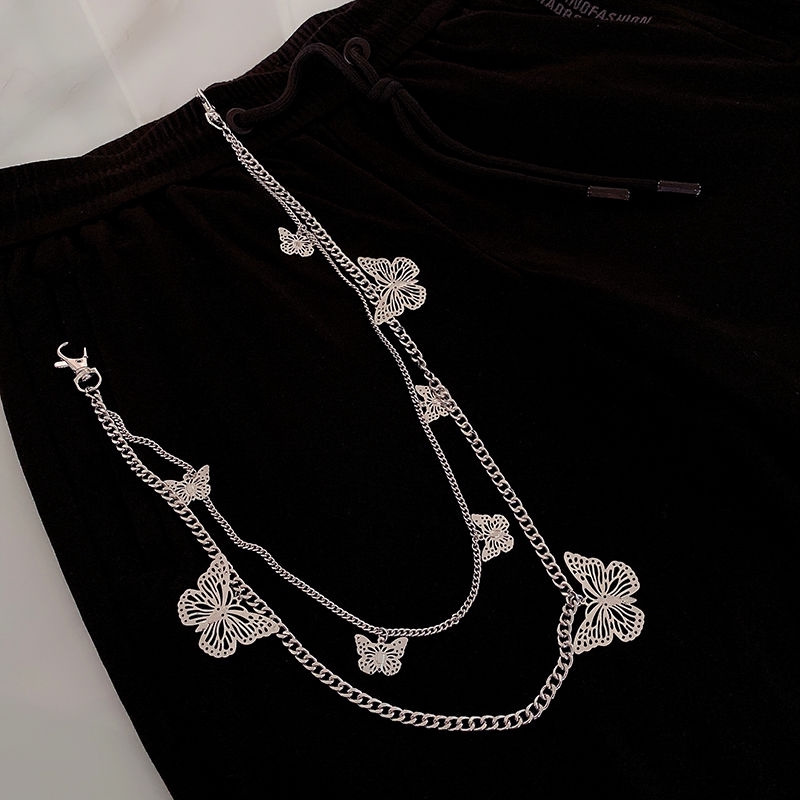 Dây xích hình bướm trang trí lưng quần 22291