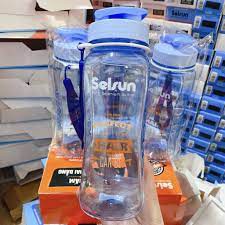 Bình đựng nước nhựa 700ml quà tặng từ Selsun