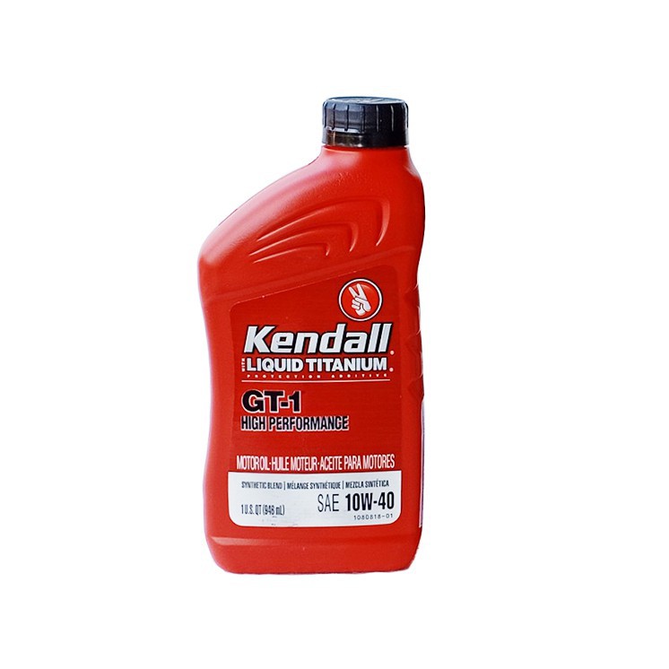 Nhớt tổng hợp Kendall Liquid Titanium 10w40 dành cho xe tay ga,Nhập Mỹ