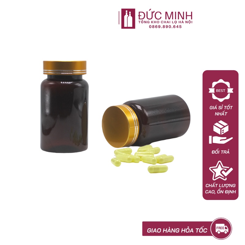 Chai Đựng Dược Phẩm, Lọ Đựng Thực Phẩm 120Cc