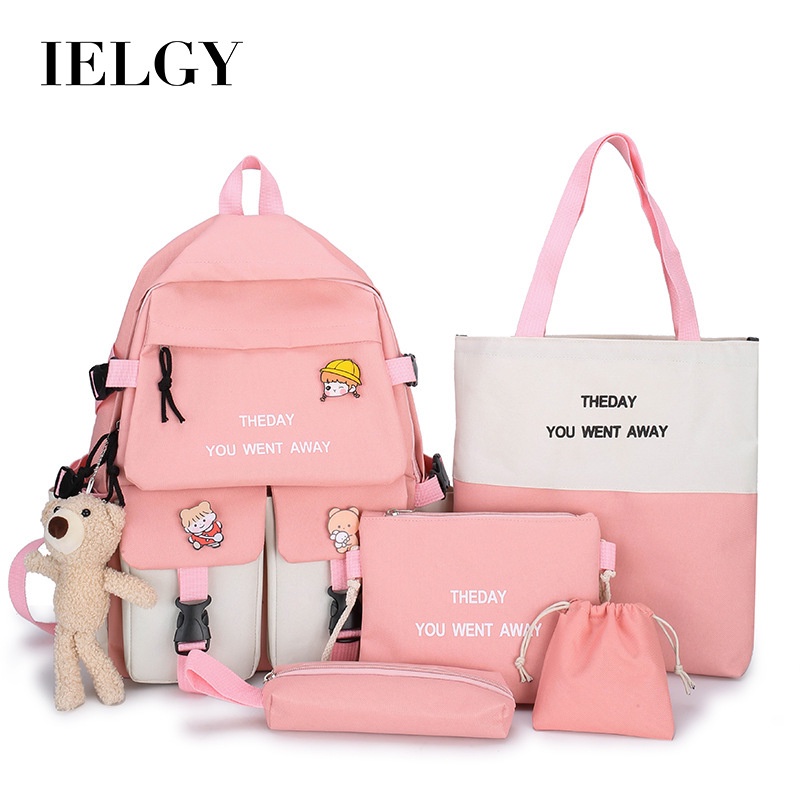 Balo IELGY thời trang Hàn Quốc phối màu đáng yêu