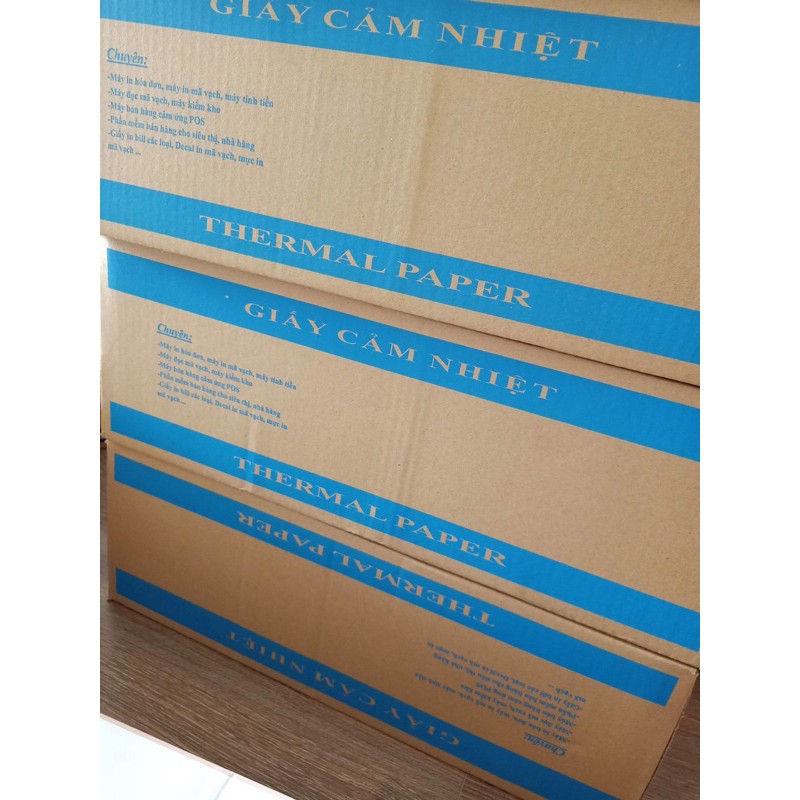 SIÊU SALE giấy in hoá đơn nhiệt k80 Antech 100 cuộn 1 thùng