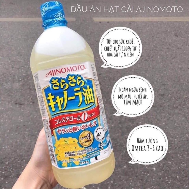 DẦU ĂN HOA CẢI AJNOMOTO