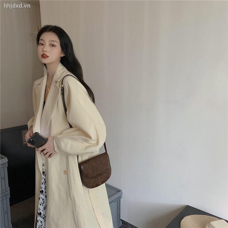 Áo khoác gió tay dài màu sắc thời trang thu đông dành cho nữ | BigBuy360 - bigbuy360.vn