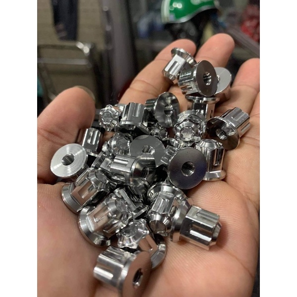Tán inox 5li/6li/7li/8li bít đầu gắn đa dụng mọi xe