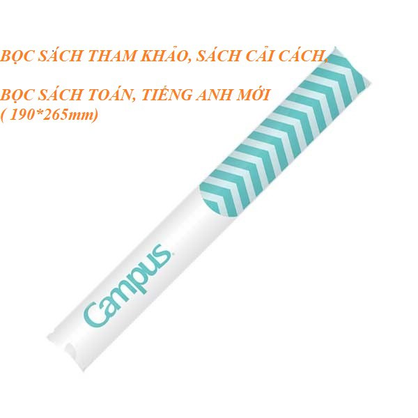 Bọc sách Campus, Bọc vở Campus, Bọc sách cải cách Campus - Soleil Shop