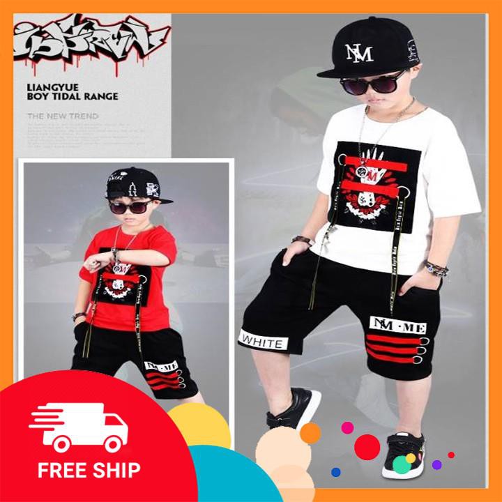 [SIÊU PHẨM] BỘ QUẦN ÁO TRẺ EM XUẤT KHẨU GIÁ SỈ PHONG CÁCH HIPHOP MD02 [BH 7 NGÀY 1 ĐỔI 1]