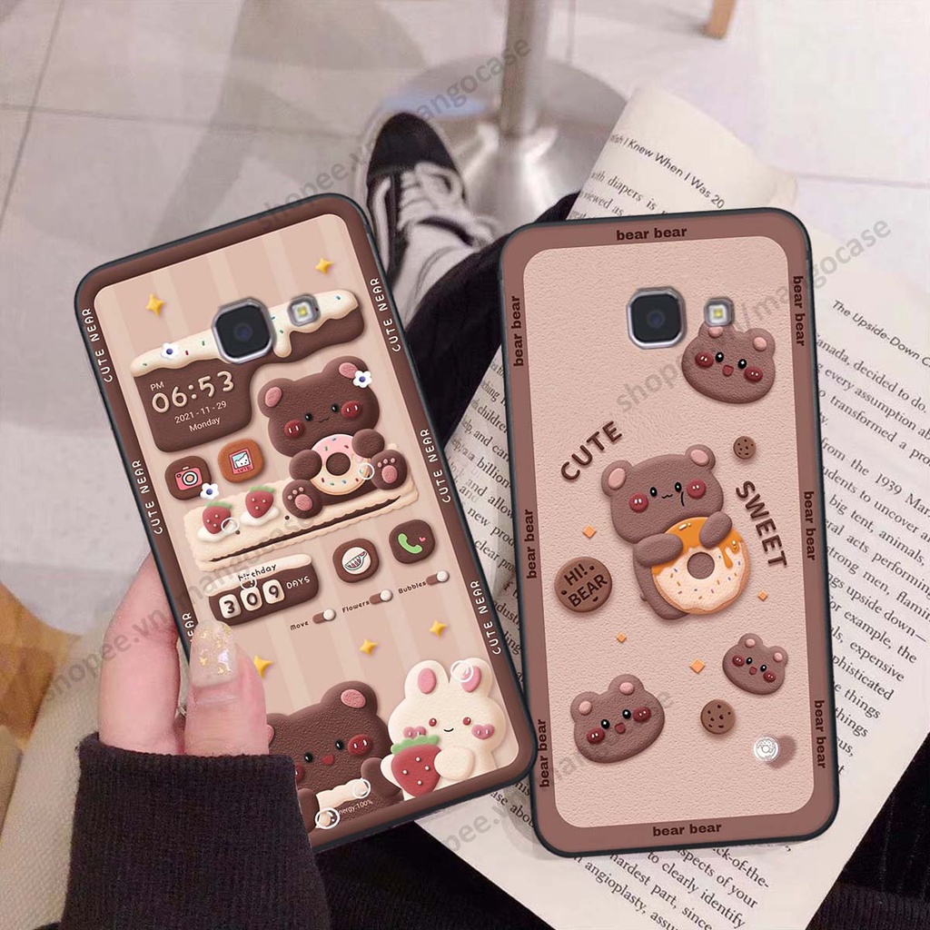 Ốp lưng Samsung J7 Prime hình gấu, thỏ, đồng hồ cute dễ thương