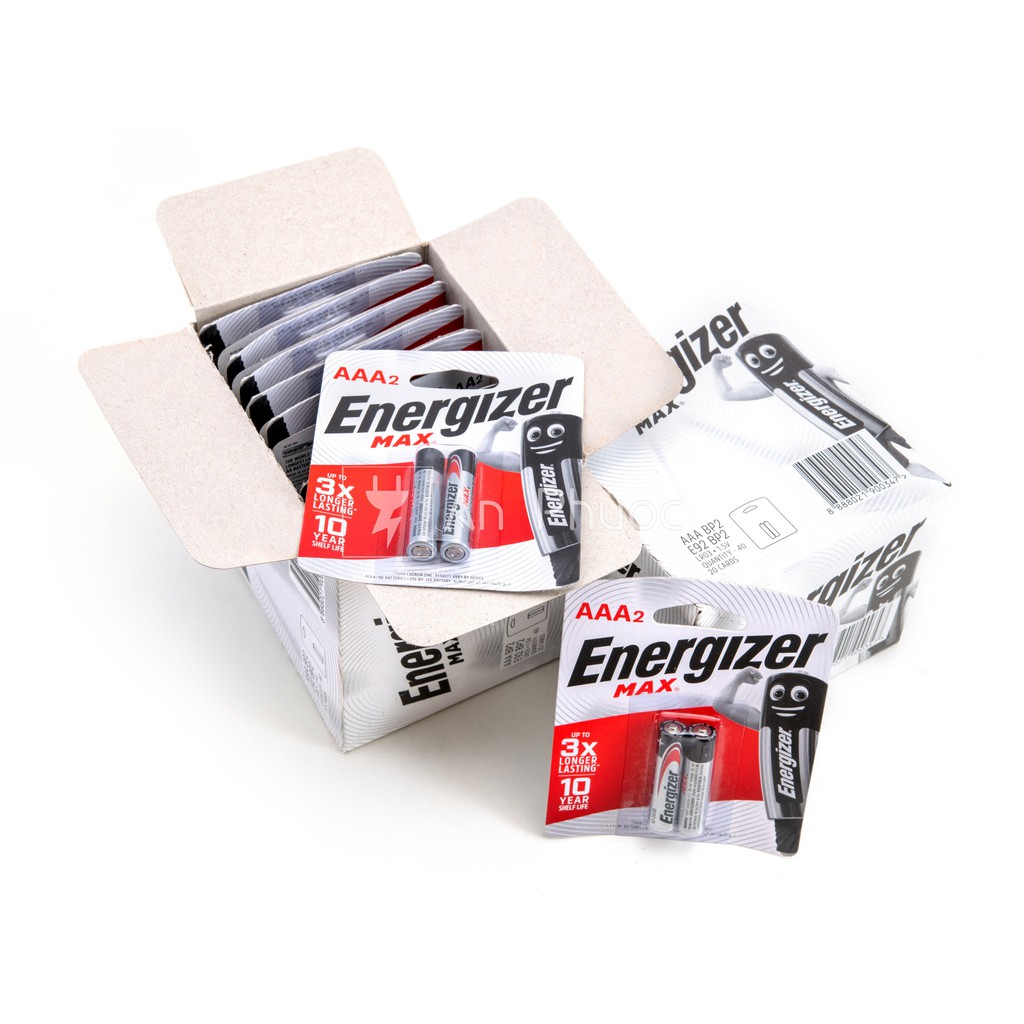 Pin tiểu đũa AAA Energizer Alkaline LR03
