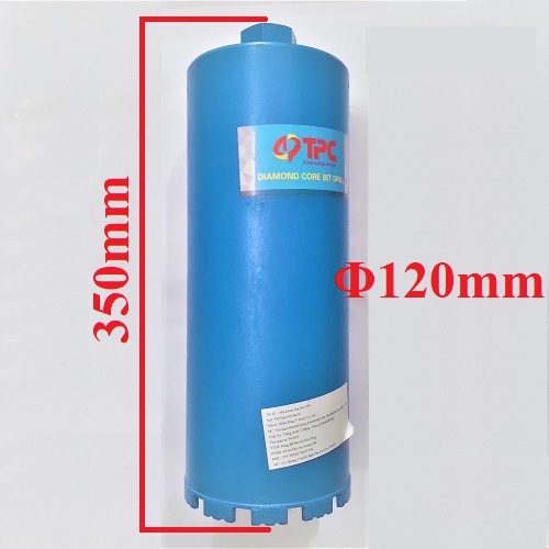 Mũi khoan ống rút lõi bê tông TPC và ACZ