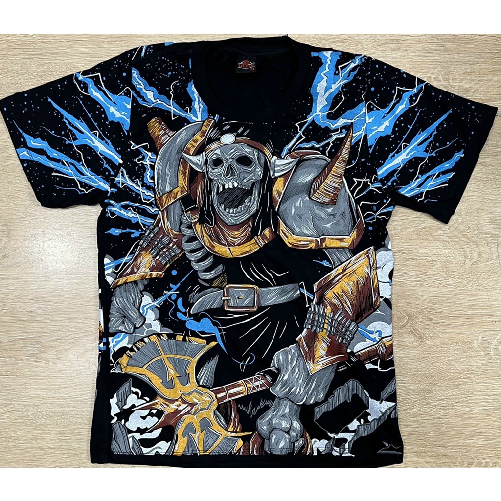 Áo Thun 3D Thái Lan vải cotton dệt ống hình in full cánh tay form unisex phù hợp cho nam và nữ