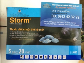 Thuốc diệt chuột sinh học STORM