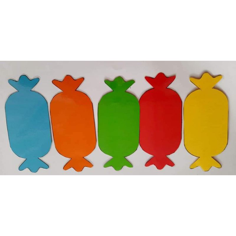 Set 5 kẹo ép plastic