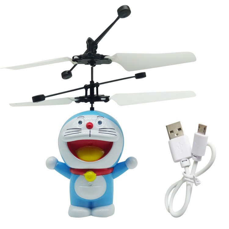 MÁY BAY CẢM ỨNG MINION , DOREMON, MÈO KITY CHO BÉ KÈM DÂY SẠC