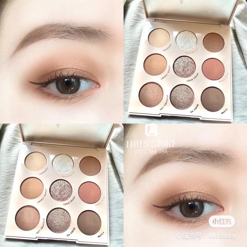 Bảng Phấn Mắt Colourpop Going Coconuts