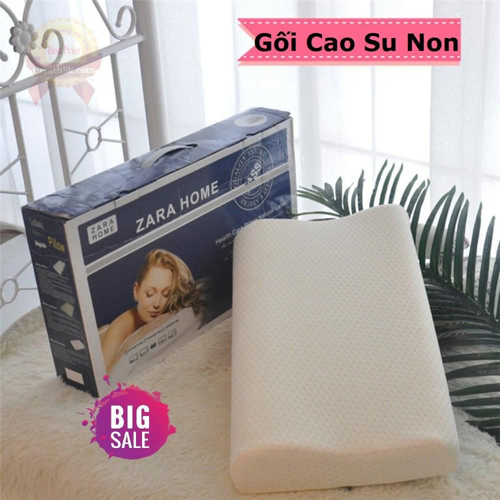 Gối cao su non chống mỏi vai gáy – Tặng kèm vỏ gối ( Có mã check code chuẩn Hãng) MV03SP1